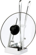 NiHome Versatile Pot Lid Ladle Holder Multipurpose Spatula Pad Book Cutting by NiHome