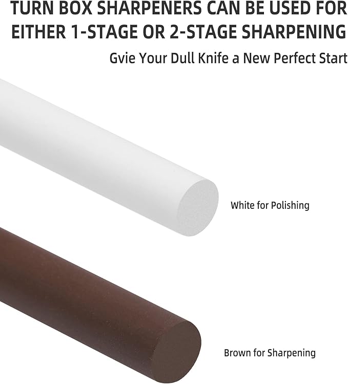 4-Rod Turn Box, Ceramic Sharpener Rod from Kitchen Sharpening Tool, Portable - Image 3