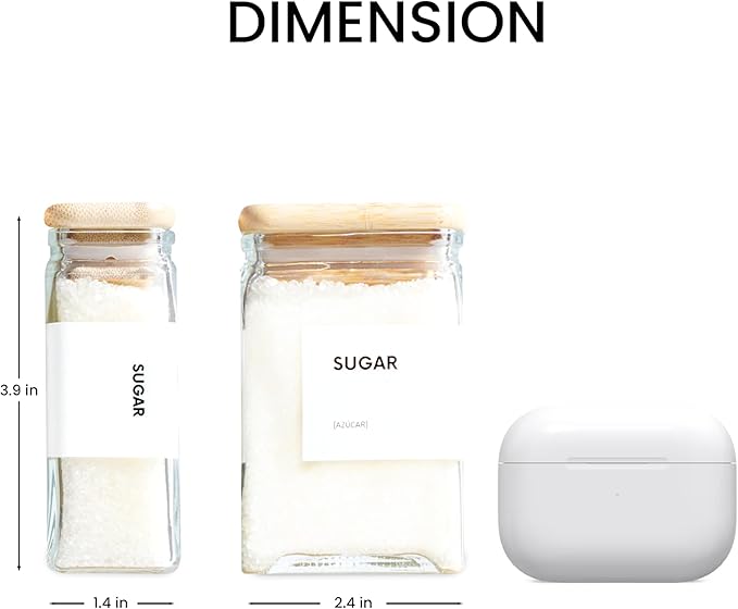 APT 1101 Glass Storage Jars - Image 3