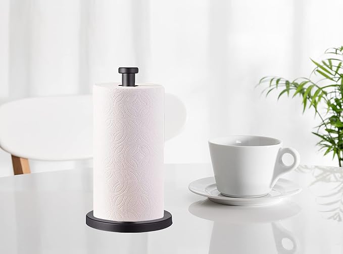 Black Standing Paper Towel Holder - Image 7