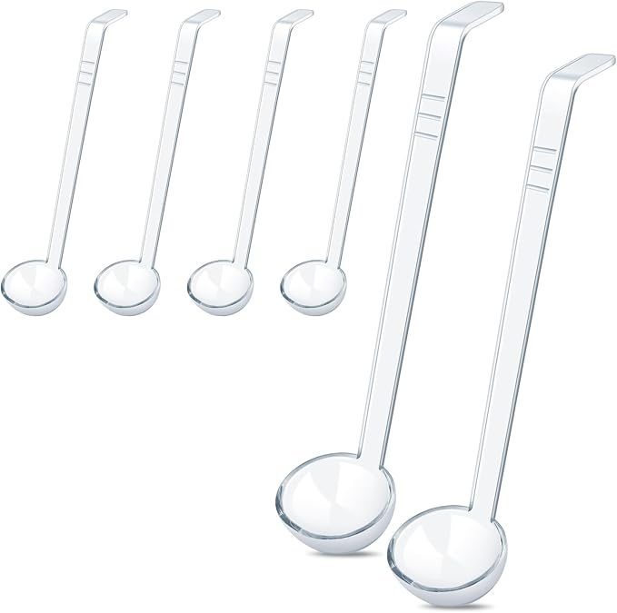 6 Pcs 1 Oz Small Ladle 10.4 Inches Mini Ladles by Unknown