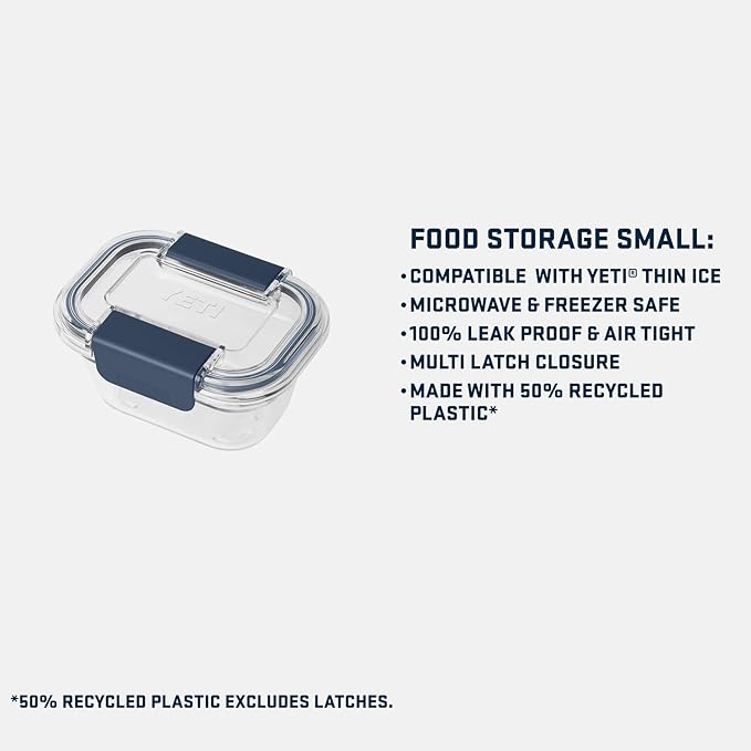YETI Plastic Food Storage Container, BPA Free, Locking & Airtight Lid, and - Image 4