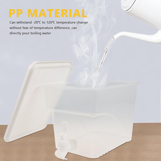 BEWBBAT 4 Pack 1.3 Gallon Drink Dispenser - Image 3