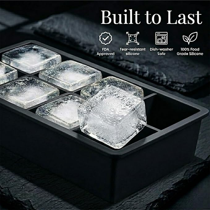 Large Silicone Ice Cube Tray - Image 4
