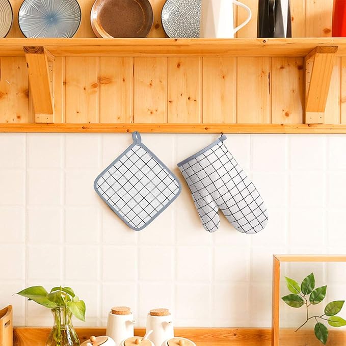 Oven Mitts and Potholders BBQ Gloves-Oven Mitts and Pot Holders - Image 6