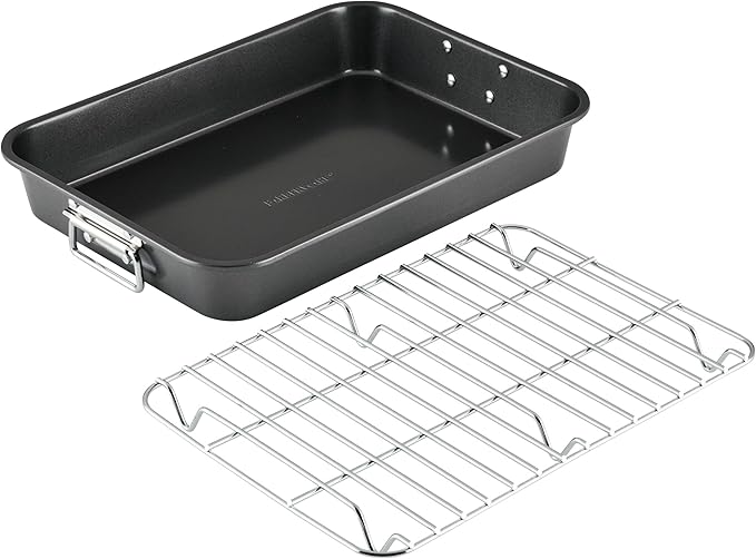 Farberware Bakeware Nonstick Steel Roaster - Image 11