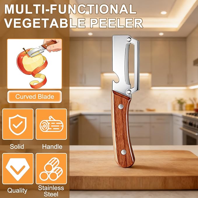 2 Pcs Multi-Functional Vegetable Peeler - Image 2