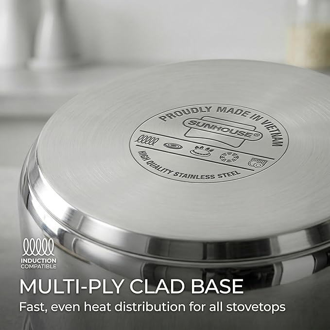 SUNHOUSE Stainless Steel Sauce Pan - Image 7