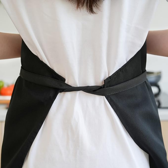 Funny Aprons for Women with Pockets, Kitchen Cooking Grilling Bbq Cute Chef - Image 8