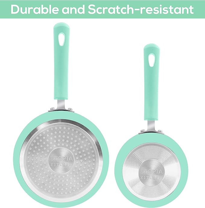 Utopia Kitchen Nonstick Stock Pot Saucepan Set - Image 6