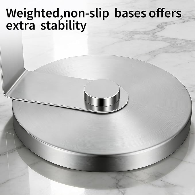 ZUNTO Paper Towel Holder for Countertop, Freestanding Kitchen Paper Towel - Image 2