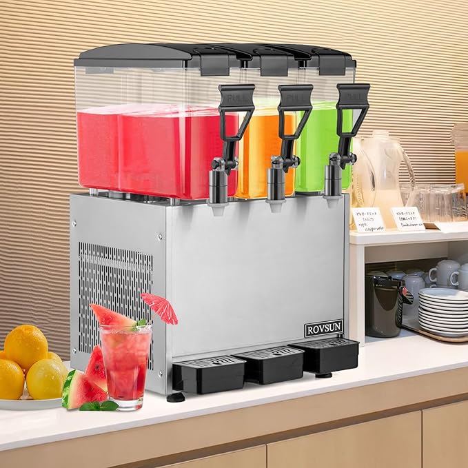 ROVSUN Commercial Beverage Dispenser 7.8 Gal/30L, Commercial Juice Dispenser - Image 8