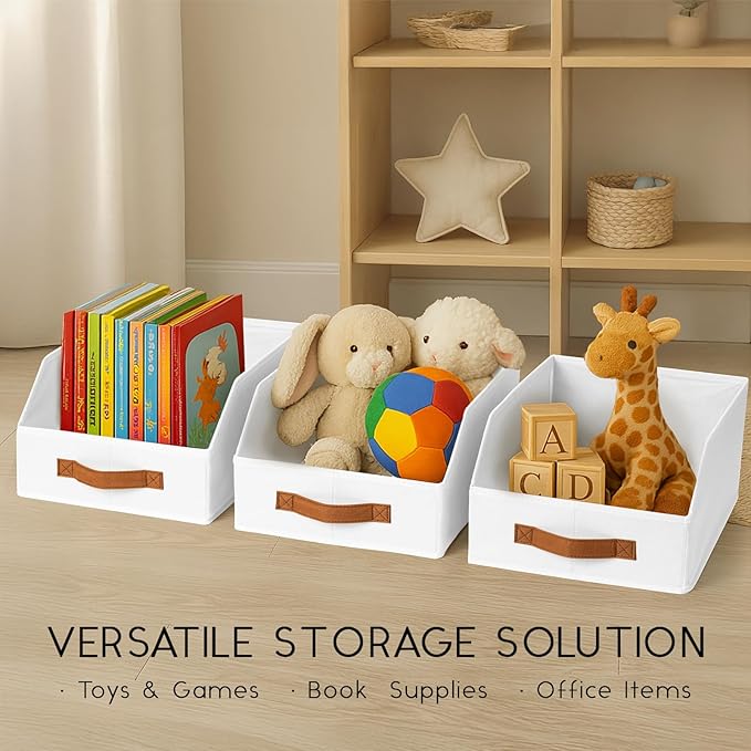 Homsorout Fabric Storage Bins for Organizing - Image 8