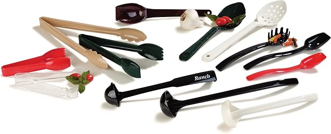 CARLISLE FOODSERVICE PRODUCTS 029503 Carly Plastic Dressing/Serving Ladle - Image 8