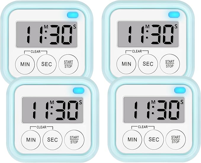 Timer, Kitchen Timers for Cooking Classroom Timer for Kids Teachers Magnetic by AOUVES