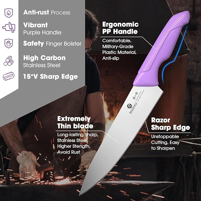 imarku® Kitchen Knife Set, Sharp Knives Set - Image 3