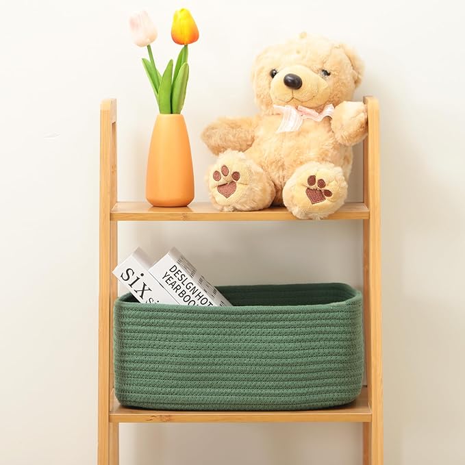MiniArk Small Storage Baskets for Organizing | Closet Organizer Bins | Shelf - Image 4