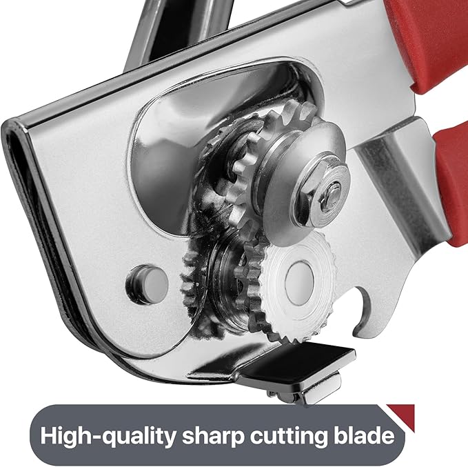 Commercial Can Opener, UHIYEE Hand Crank Can Opener Manual Heavy Duty - Image 3