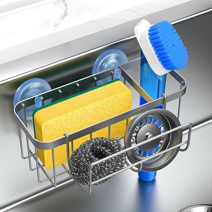 3-in-1 Kitchen Sink Caddy Organizer by HOKEMOM