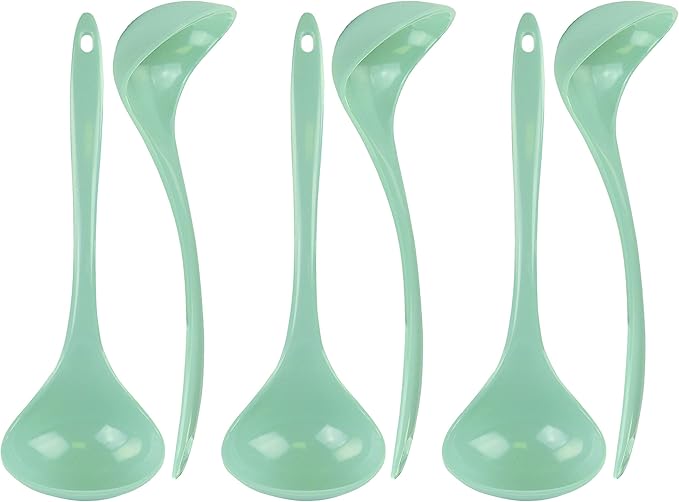 Reston Lloyd Melamine Soup Ladle Kitchen Utensil, Durable BPA-Free Plastic by RestonLloyd