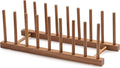 HBlife Acacia Wooden Dish Dying Rack Pot Lid Plate Organizer Holder by HBlife