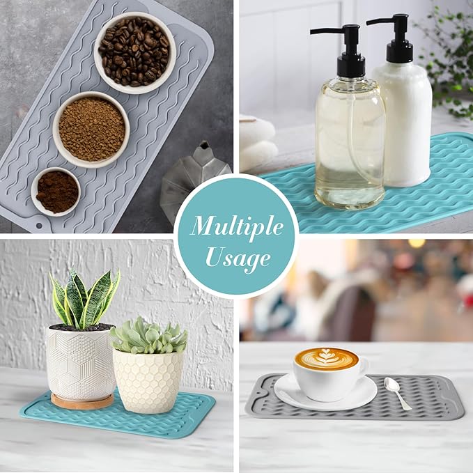 Silicone Dish Drying Mat, Hot Pot, Hot Dishes - Image 4