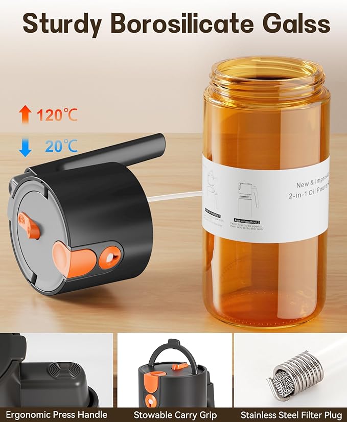 OURCABECUE Upgrade 2 in 1 Oil Sprayer - Image 8