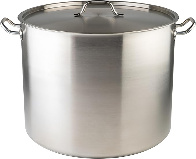 Winware Stainless Steel 80 Quart Stock Pot by Winco