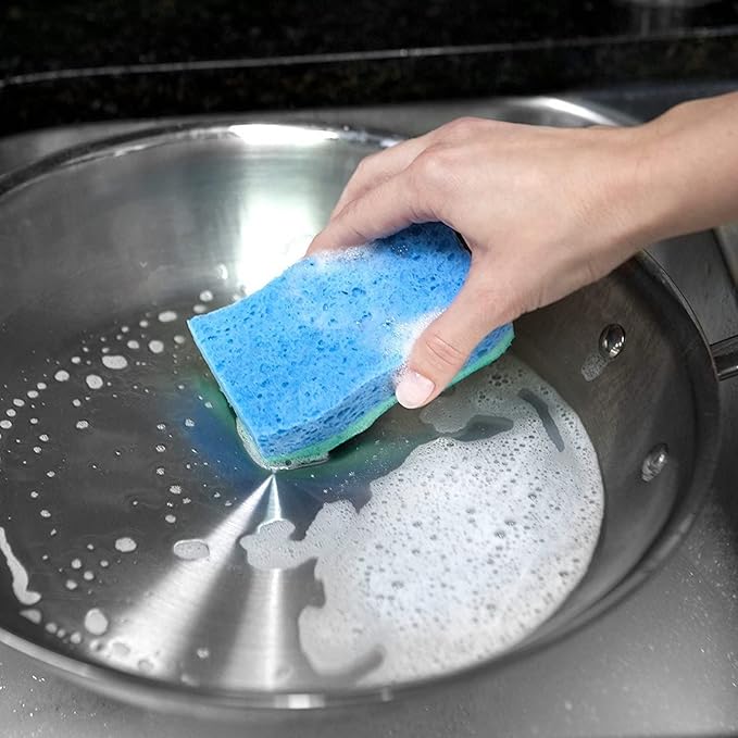 O-Cedar Scrunge Non-Scratch Scrub Sponge Multi-Use, All-Purpose, Odor-Resistant - Image 13
