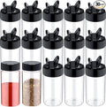 Mimorou 30 Pack 8.7 oz Plastic Spice Jars by Mimorou