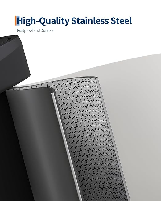 Garvee 16 gal / 60 L Metal Trash Can - Image 3
