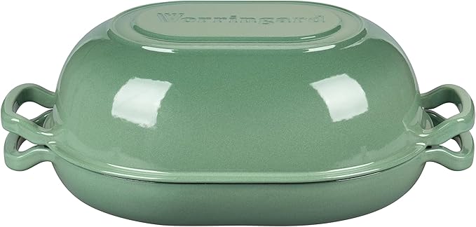 VORRINGARD Enameled Cast Iron Sourdough Bread Oven, Dutch Oven, Loaf Cast Iron - Image 7