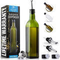 Zulay Kitchen 17oz Olive Oil Dispenser Bottle – Glass Oil Cruet by ZulayKitchen
