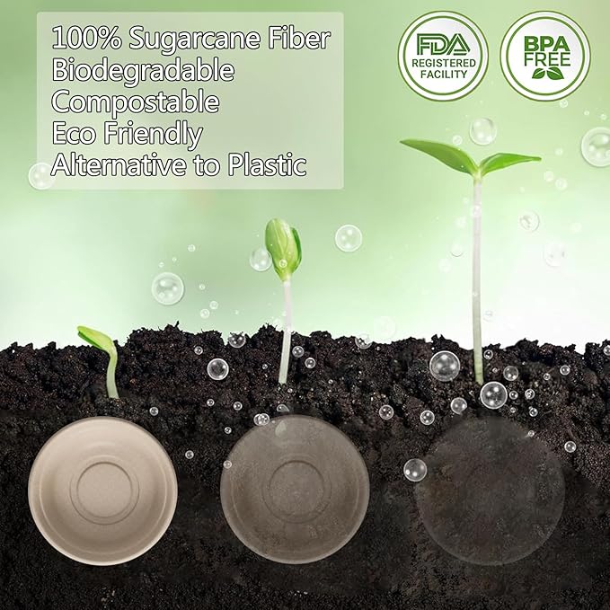 Homestockplus 16 Oz Disposable Bowls Heavy Duty Small Paper Bowls made of 100% - Image 3
