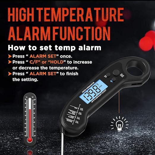 Meat Thermometer Digital, Instant Read Meat ThermometerI - Image 4