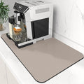 WISELIFE Coffee Mat Super Absorbent Dish Drying Mat Bar Accessories Match by WiseLife