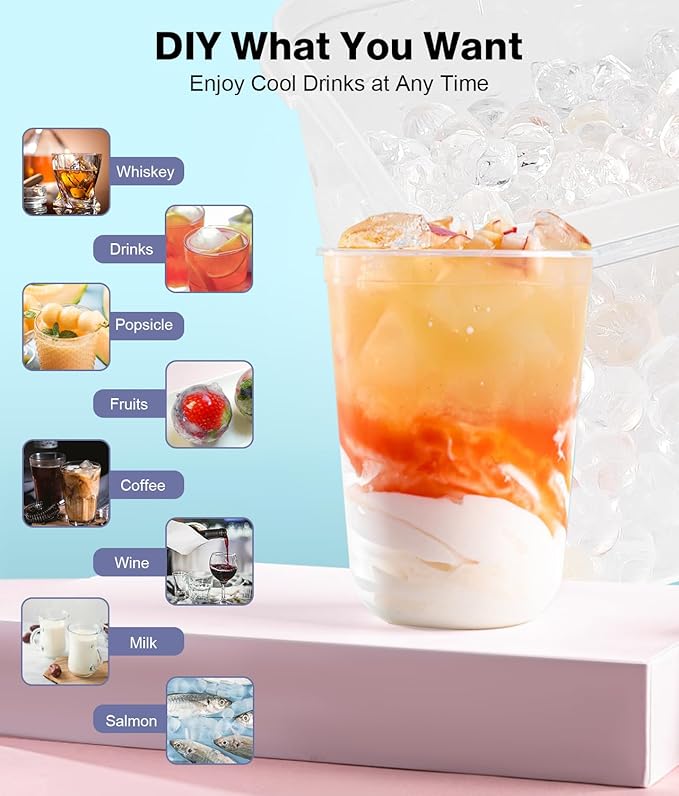 Mini Ice Cube Trays for Freezer - Image 7