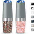 Gravity Electric Salt And Pepper Grinder Set, Automatic Salt And Pepper Grinder by KIARYUOLL