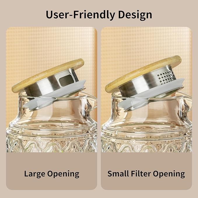 Buaic 2 PACK Glass Pitcher - Image 6