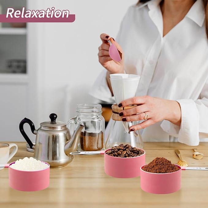 Measuring Cups Set Measuring Spoons Set, Nesting Measure Cups - Image 5