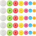 175Pcs 7 Colors Reusable Elastic Food Covers, Sublaga 7 Sizes Plastic Bowl by Sublaga