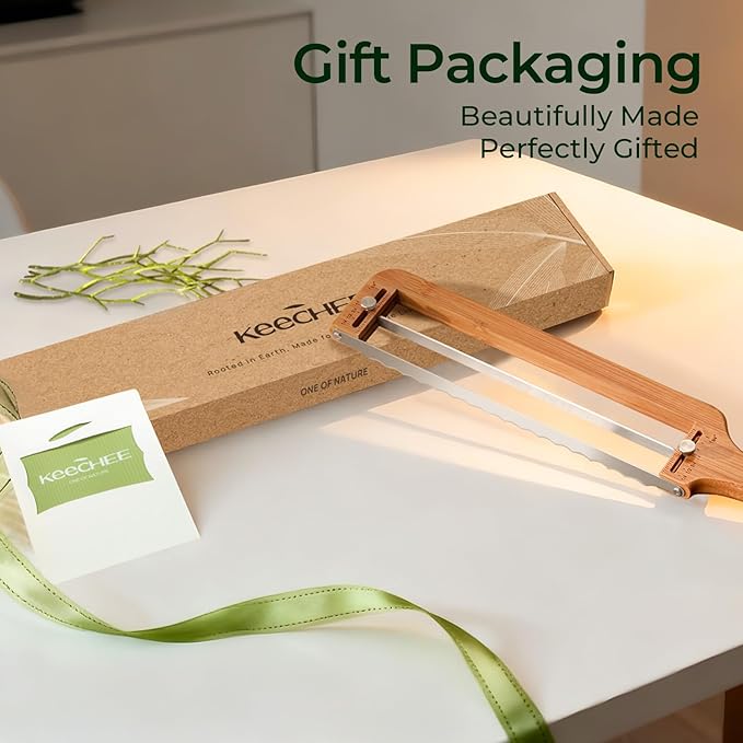 keechee Bread Pilot Adjustable Bread Knife – Upgraded Bread Slicer - Image 8