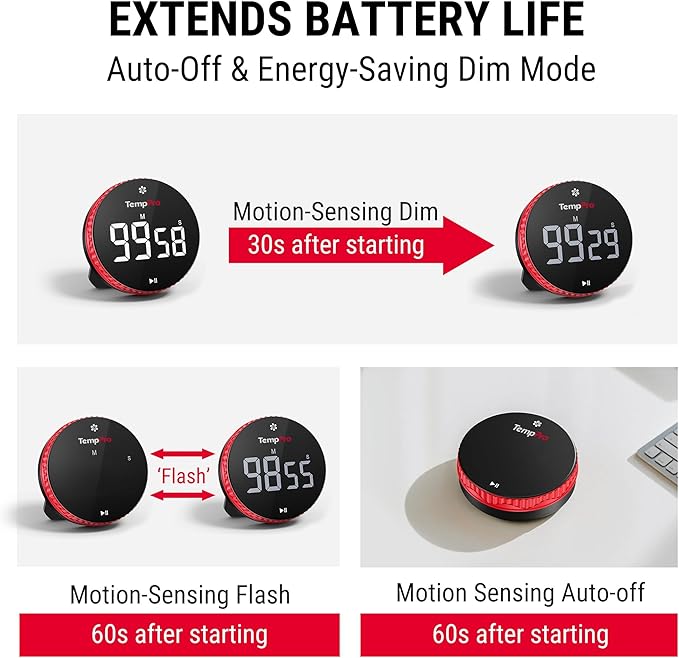 TempPro 99-Hour Digital Kitchen Timer - Image 6