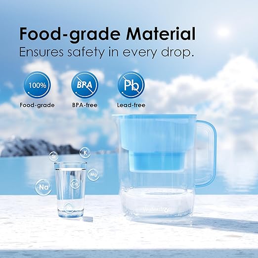 Waterdrop PT-07B-A Alkaline Water Filter Pitcher, Clean & Toxin-Free - Image 8