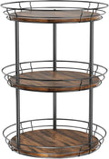LAMU 12'' Lazy Susan Turntable Organizer, 3 Tier Round Rotating Spice Rack by YourHome-OrganizationHelper
