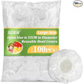Sukh 100PCS Bowl Covers Reusable by Sukh