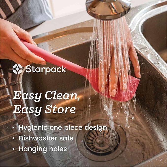 Starpack 'Scrape & Stir' Silicone Spatula Set - Image 3