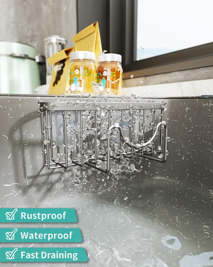 HapiRm Kitchen Sponge Holder for Sink - Image 4