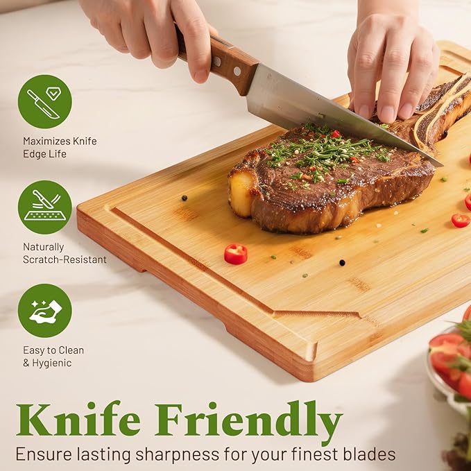 Kikcoin Over Sink Bamboo Cutting Boards - Image 4