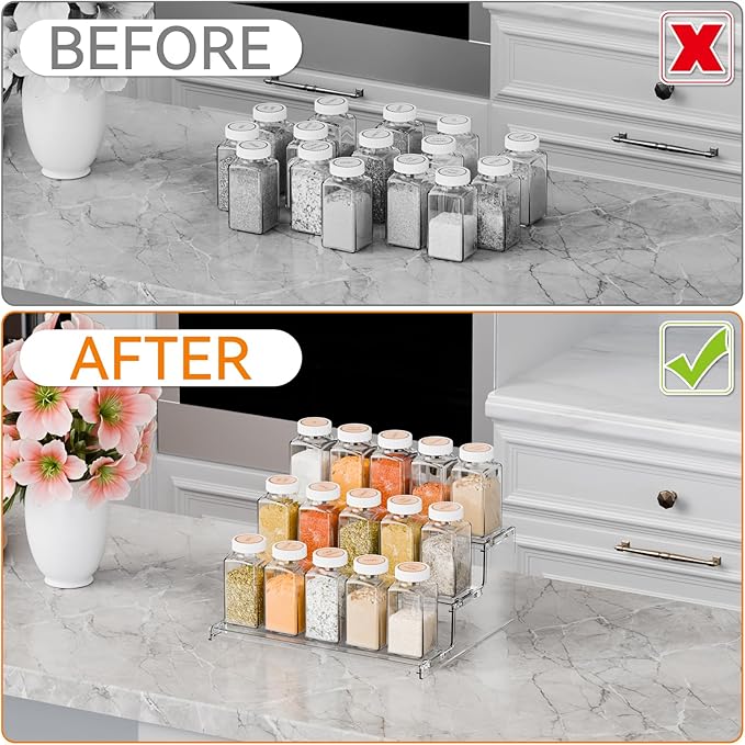 Yieach 3 Tier Spice Shelf Organizer - Image 5